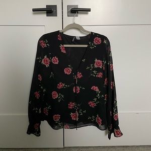 Floral blouse
